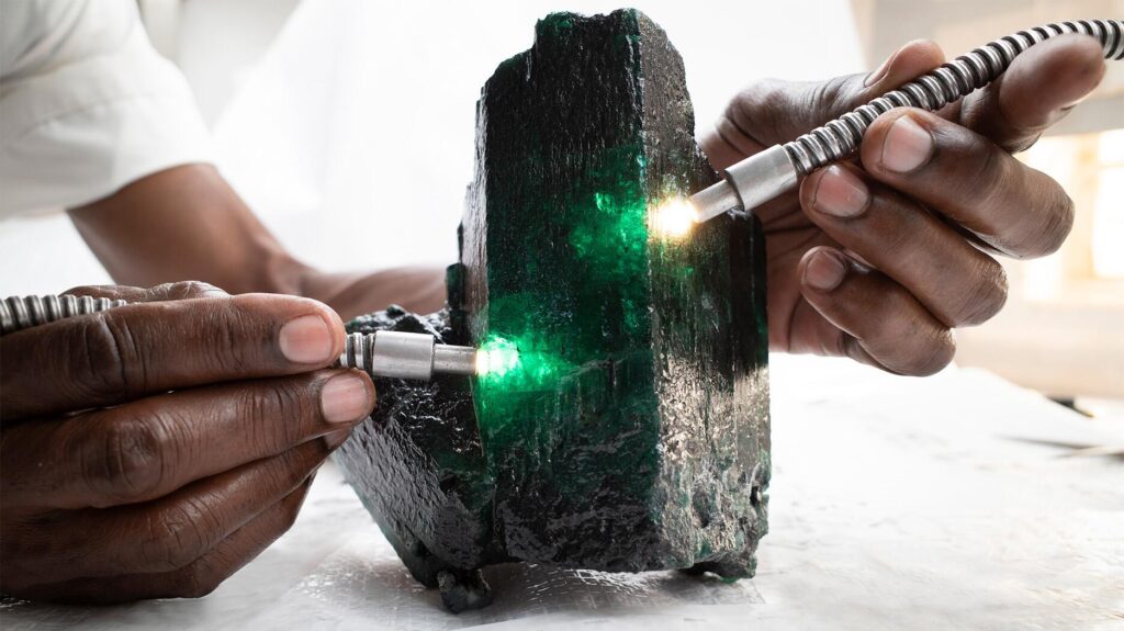 11,685-carat Imboo emerald