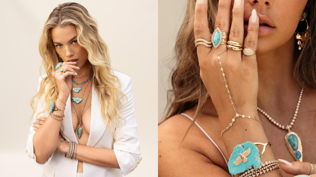 Jacquie Aiche Thunderbird Slab Collection Campaign