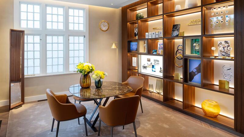 Intérieur de la boutique Rolex East Hampton