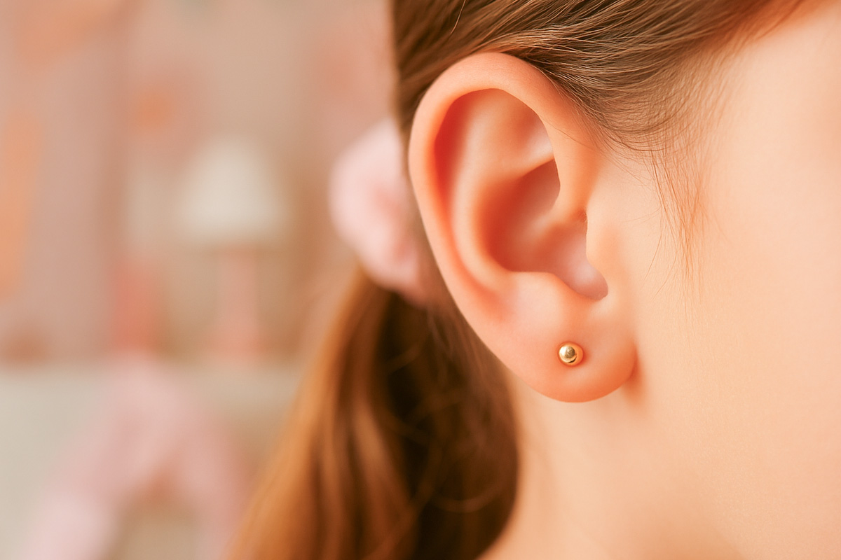 Boucles d'oreilles Bonore Simple Casalgrassoze Gold Test 585