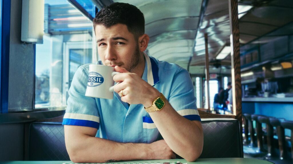Nick Jonas x Fossil Campaign