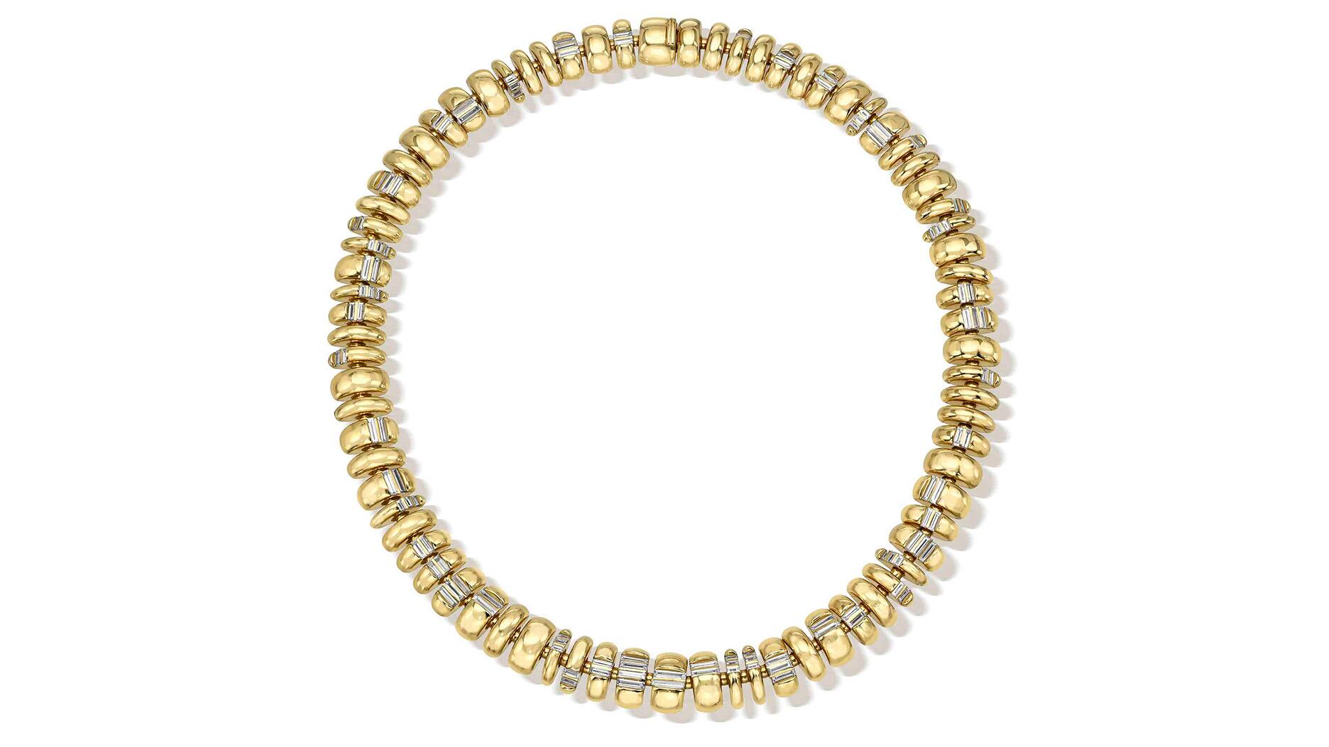 Piece de la semaine: Collier de «liaison de veine diamant» de Retrouvaí