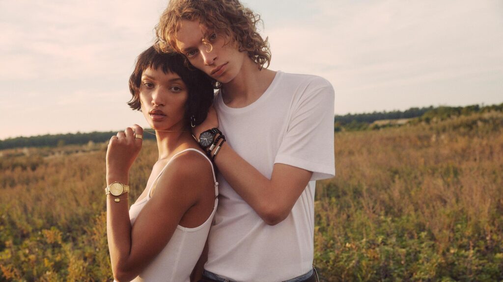 Calvin Klein watch and jewelry campaign