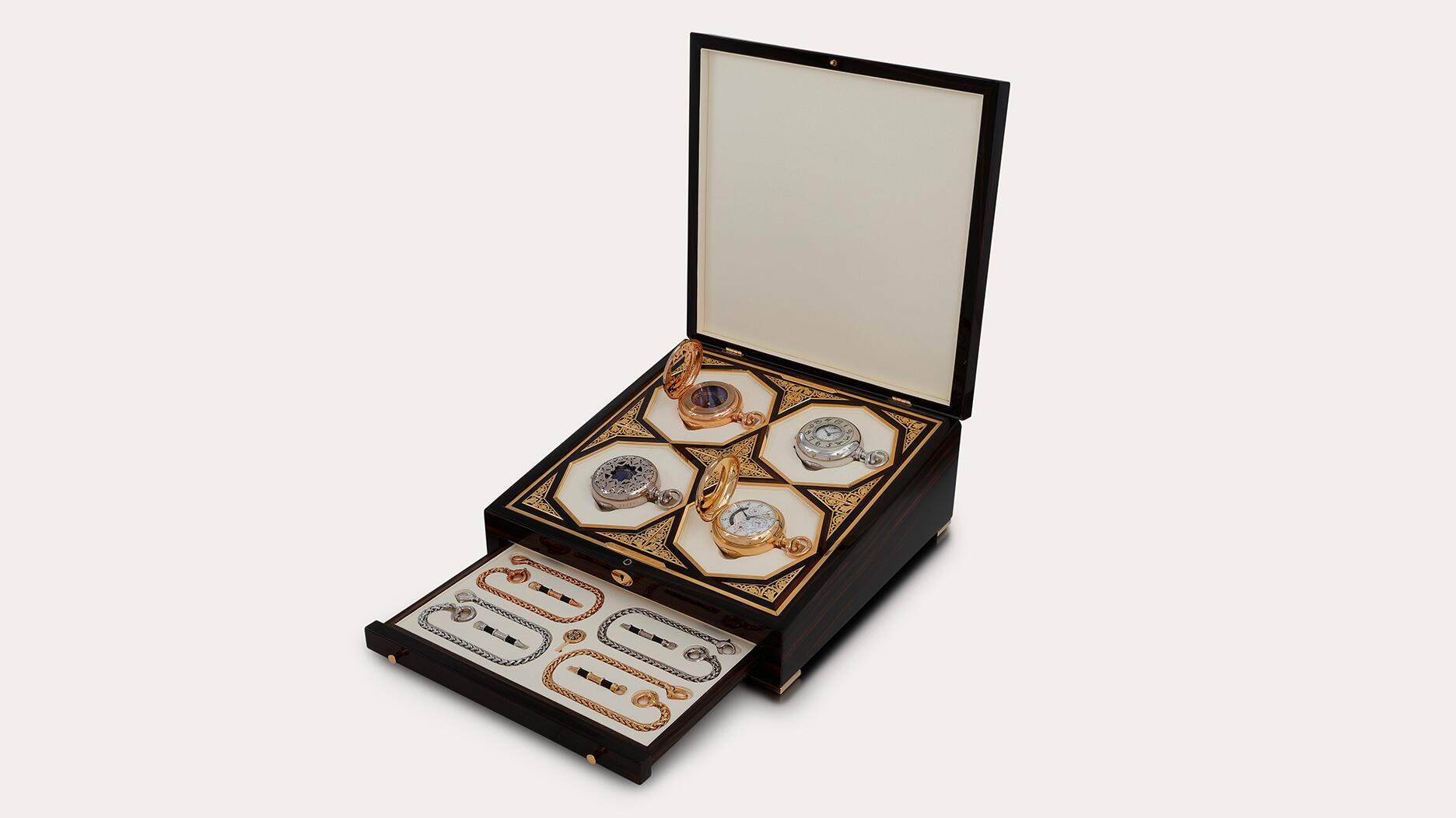 Ensemble mythique des montres de poche Patek Philippe à vendre pour 10 millions de dollars +
