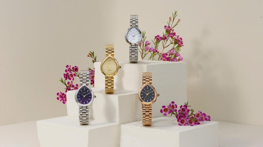 All four models of Citizen’s new Rainell watch