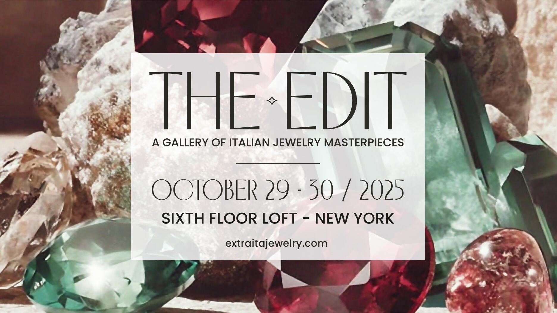 Une édition de bijoux italiens arrive à New York