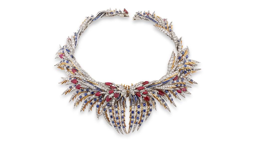 Collier Plumes Jean Schlumberger