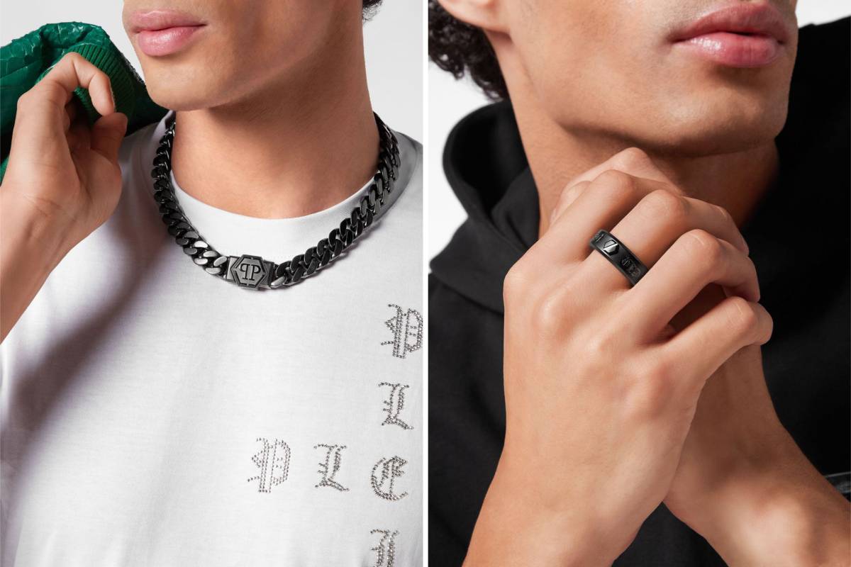 Collier Philipp Plein Hexagone