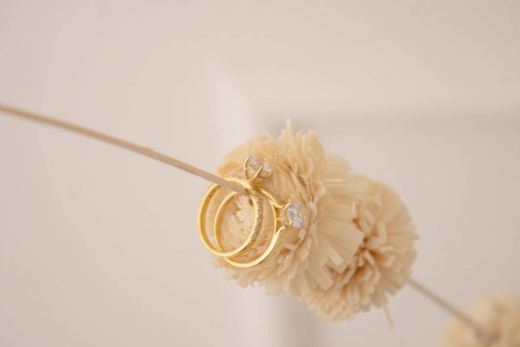 Bague Bonore en or 585 avec un diamant de 0,96 ct