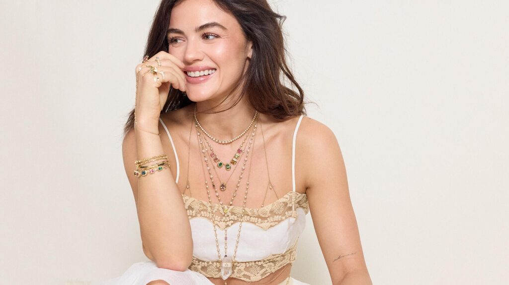 Lucy Hale in Jacquie Aiche’s Love and Desire Campaign
