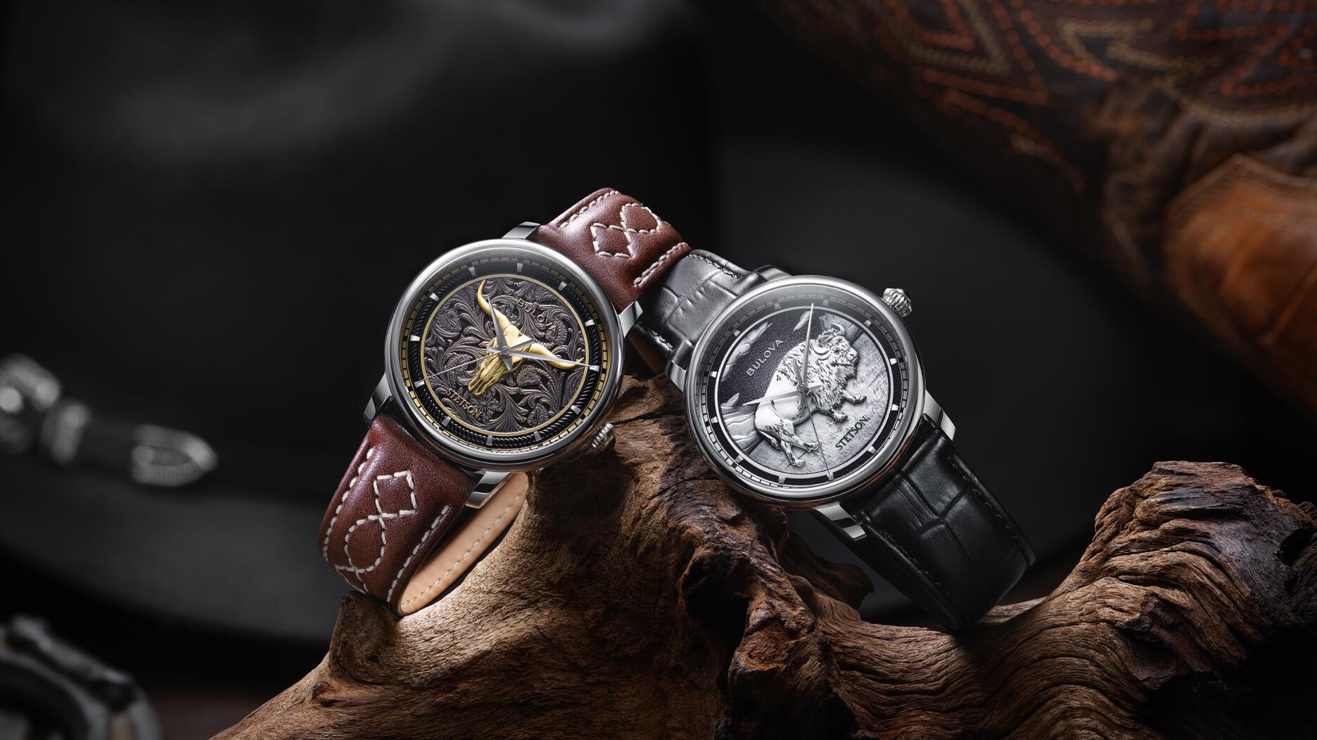 Bulova et Stetson collaborent sur des montres au style occidental
