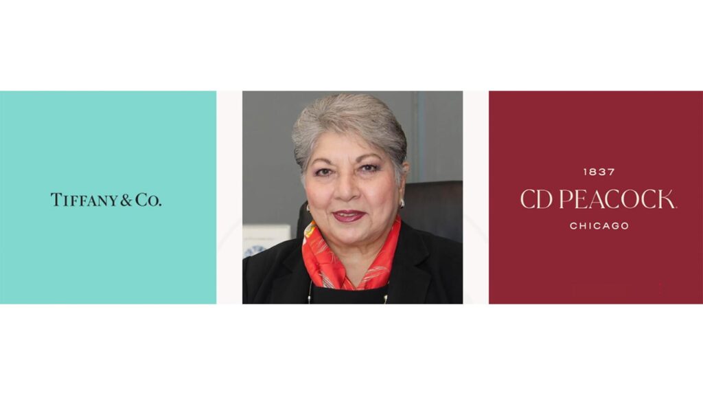 Tiffany & Co. logo, Anna Martin, CD Peacock logo