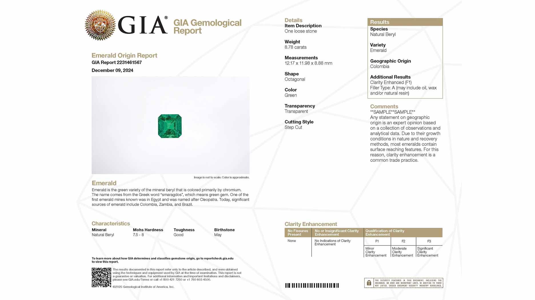 GIA va proposer la détermination de l'origine de 3 pierres précieuses supplémentaires