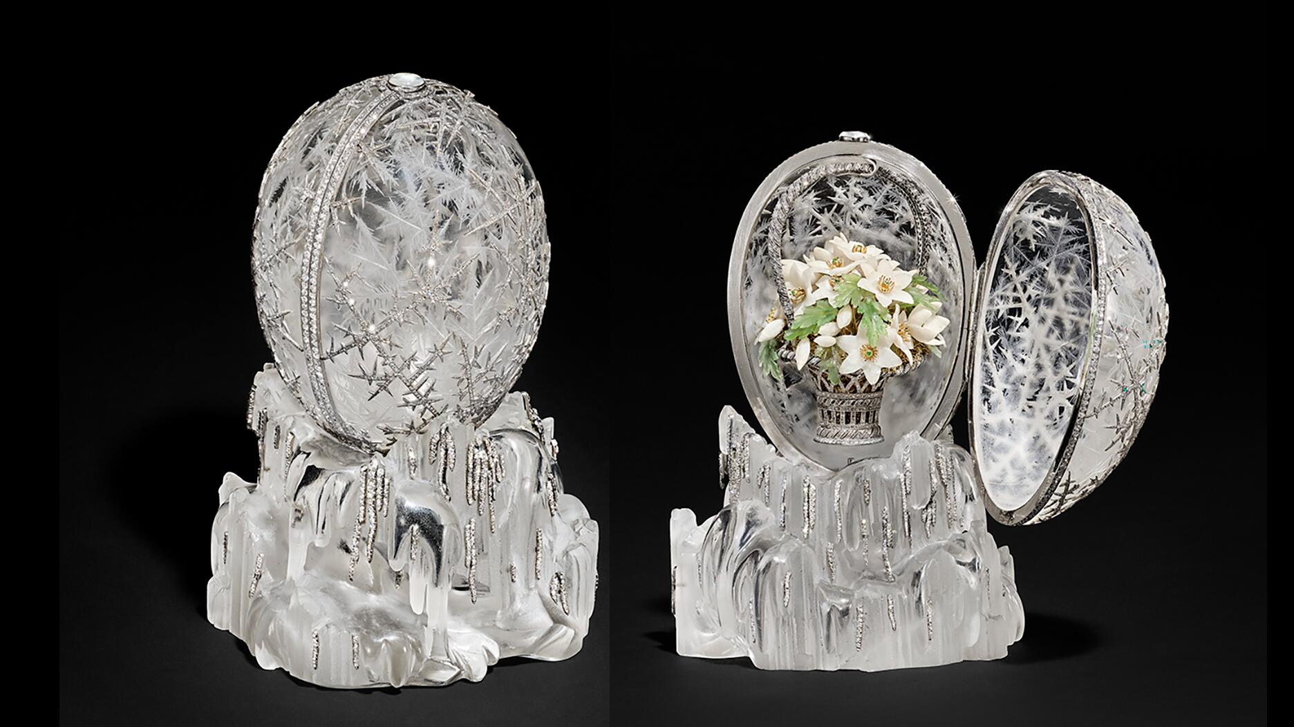 « L'œuf d'hiver » de Fabergé atteint un record de 30 millions de dollars