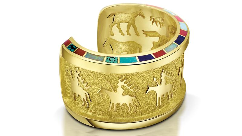 Bracelet cheval et guerrier Nighthorse Jewelry