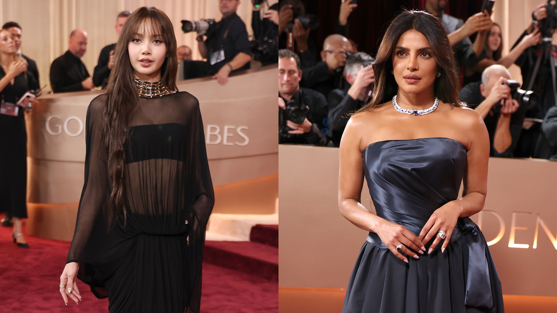 Le platine et l'or blanc dominent les Golden Globes 2026