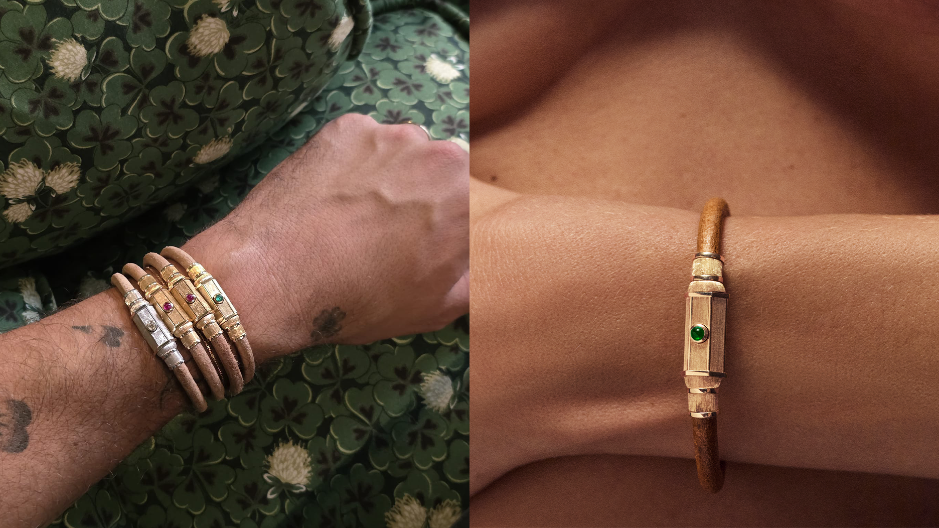 Marie Lichtenberg Lassos Cuir pour nouveaux bracelets