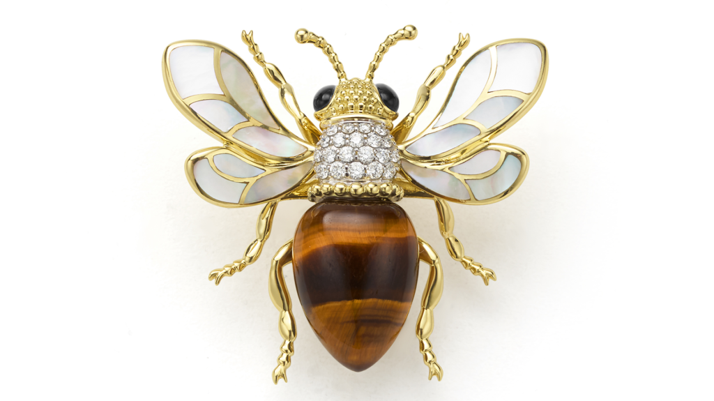 Lagos SML High Jewelry Bee Brooch