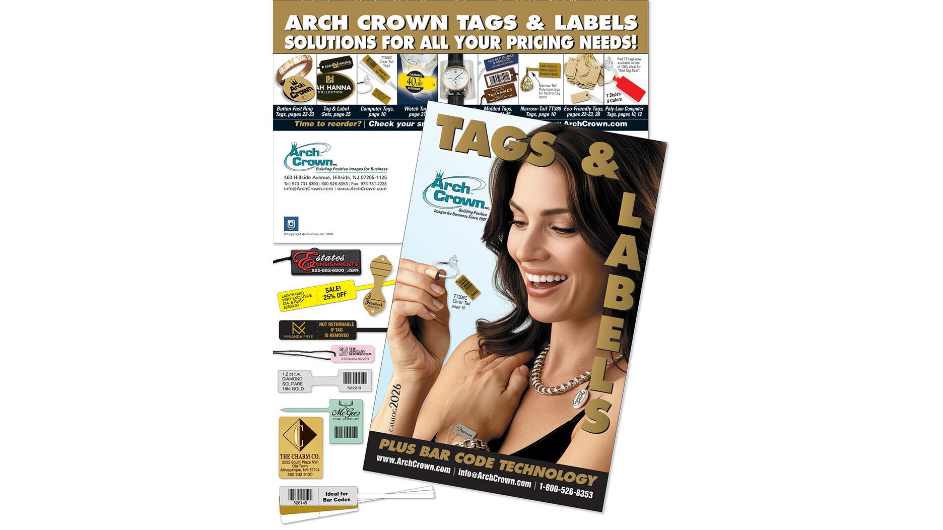 Le catalogue « Tag & Label » 2026 d’Arch Crown est arrivé
