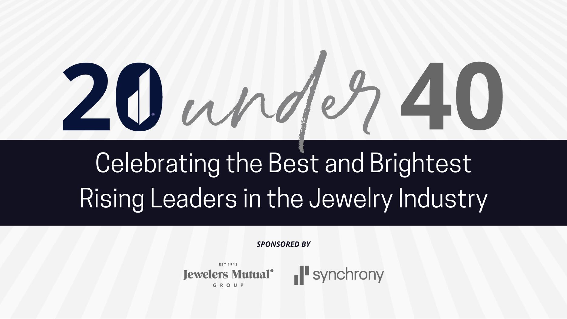 Les nominations « 20 Under 40 » de Jewelers of Americas sont désormais ouvertes