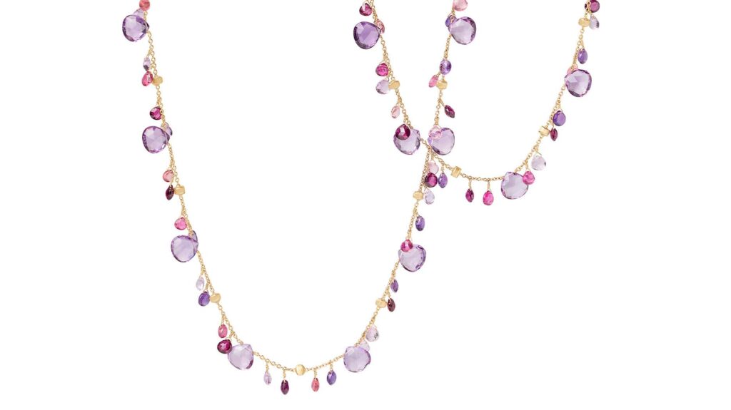 Marco Bicego Paradise Amethyst Long Necklace