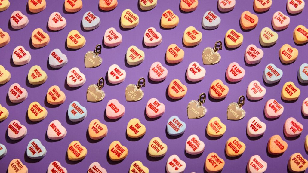 Zales x Sweethearts Capsule Collection Heart Charms
