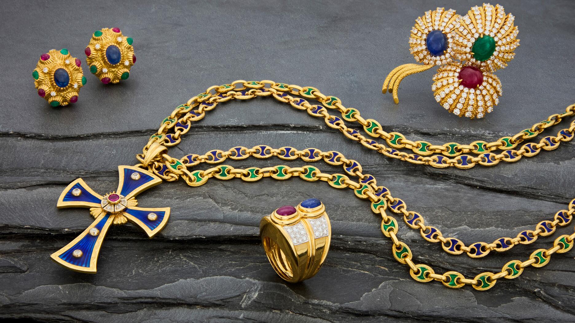 Les bijoux de Joanna Carson mis aux enchères
