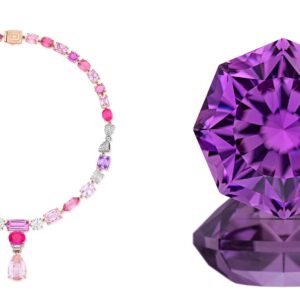 Le collier « Barbe à papa », Kunzite de 35 carats remporte les prix « Choix de l'acheteur » 2025