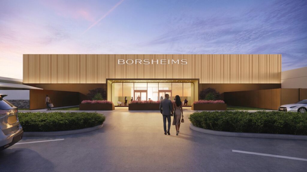 Rendering of renovated Borsheims store