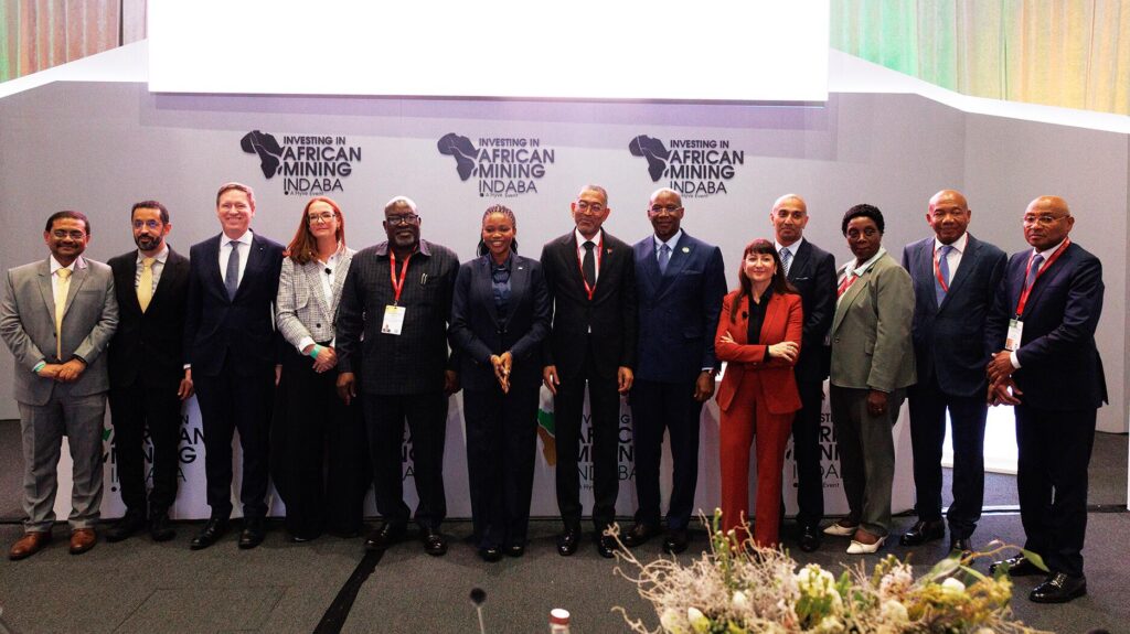 The Luanda Accord signatories at the African Mining Indaba in Cape Town, South Africa