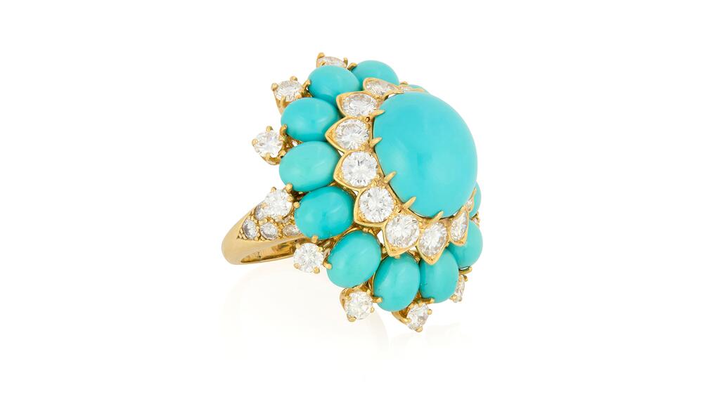 Bague turquoise Van Cleef & Arpels