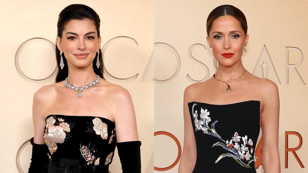 Anne Hathaway and Rose Byrne