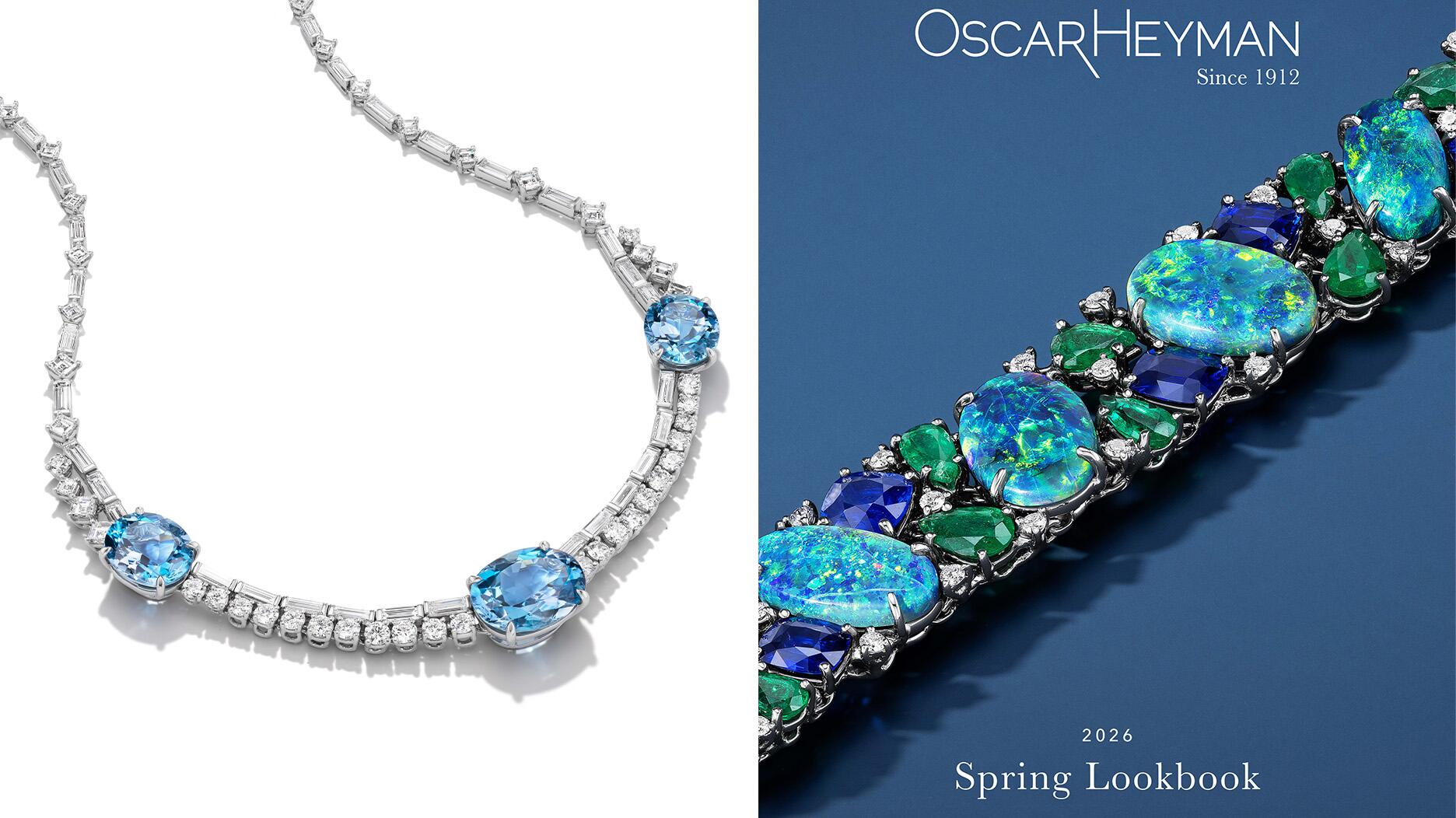 Oscar Heyman lance son premier catalogue du printemps