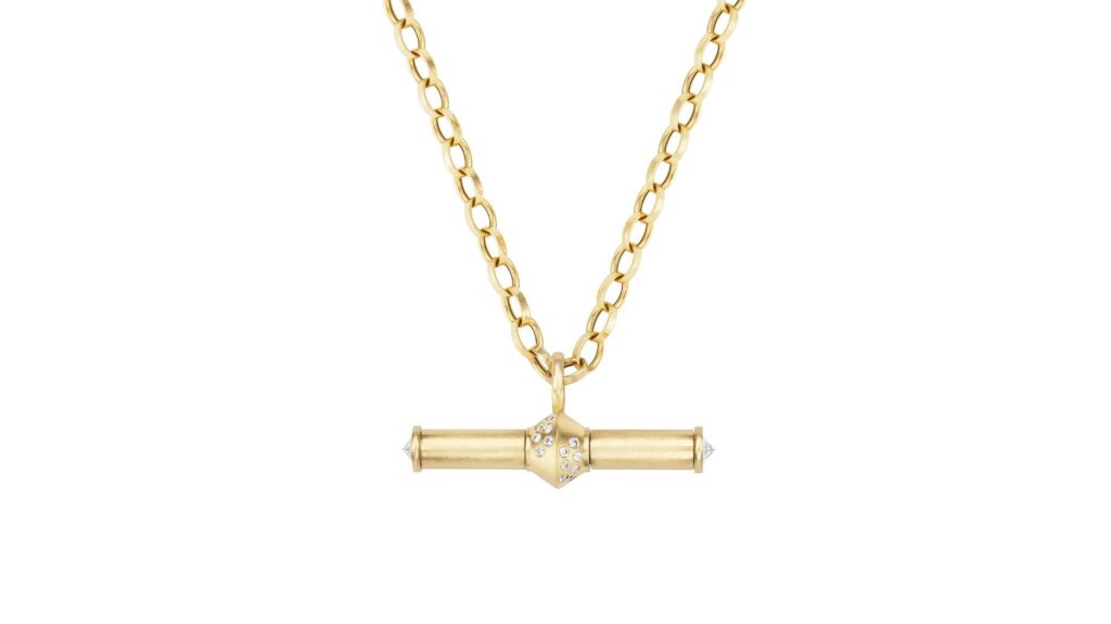 Ophelia Eve Scroll Toggle Pendant