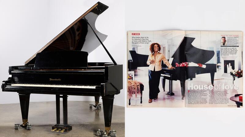 Le piano à queue de concert Bösendorfer Model 290 Imperial de Roberta Flack, qui lui a été offert par Atlantic Records, est estimé à se vendre entre 60 000 et 80 000 dollars. Roberta Flack : Ventes aux enchères de style, d'art et de musique Piano à queue de concert impérial Bösendorfer modèle 290