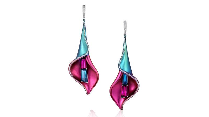 Boucles d'oreilles Garden Callara d'Adam Neeley Dalí