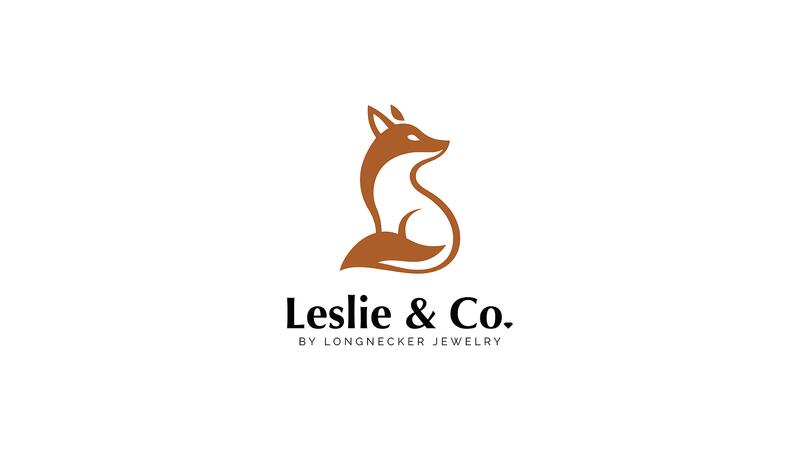 Le logo de Leslie & Co. Logo des bijoux Leslie & Co