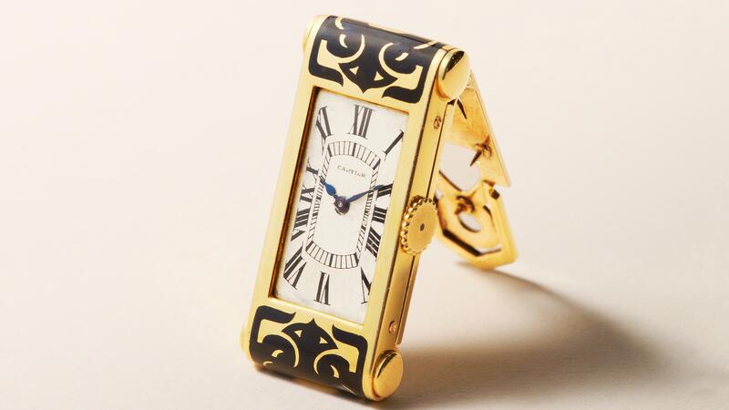 Clip de montre Art Déco Cartier Paris