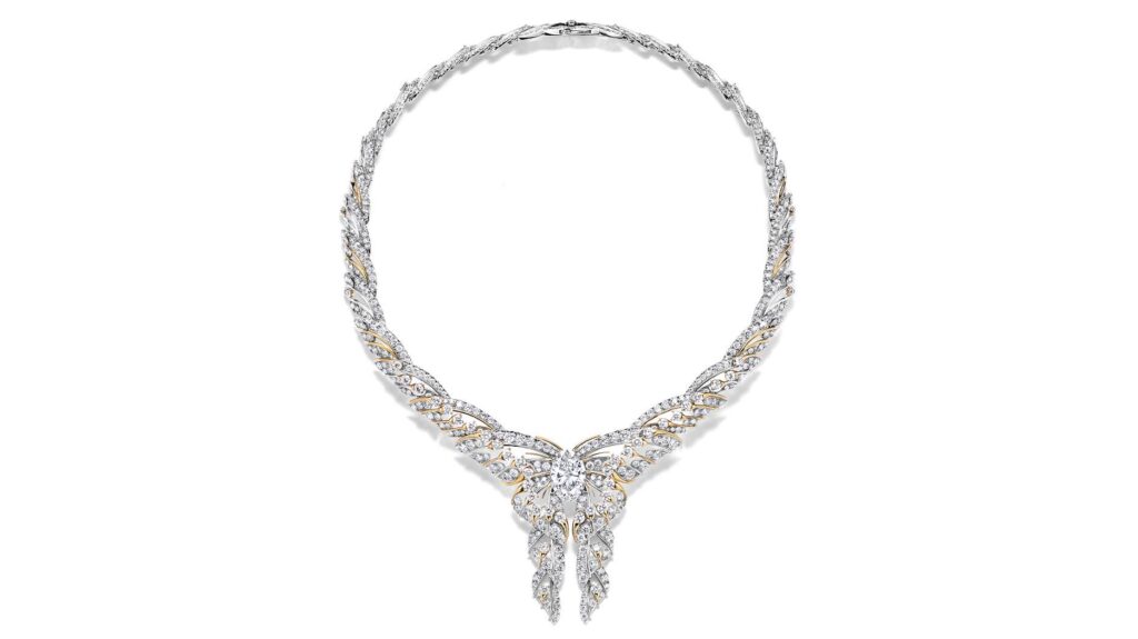 Tiffany & Co. Blue Book 2026: Hidden Garden Butterfly Diamond Necklace