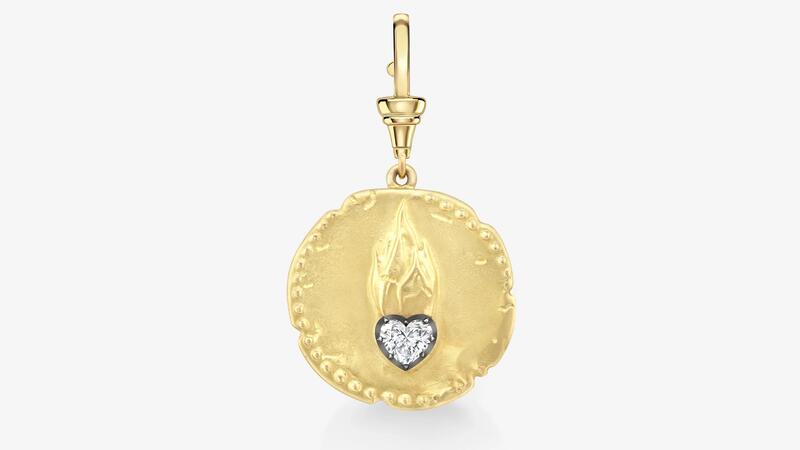Pendentif médaillons Jessica McCormack Wild at Heart