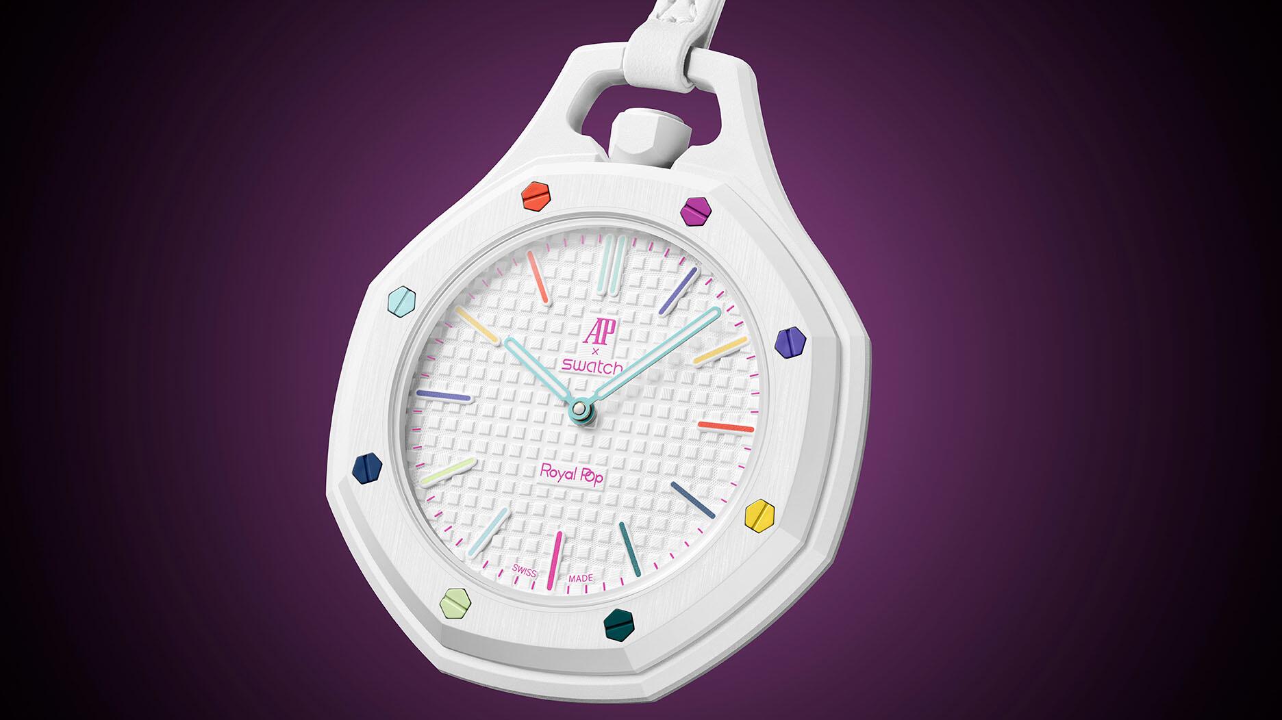 Voici la montre de poche AP x Swatch qui a provoqué le pandémonium