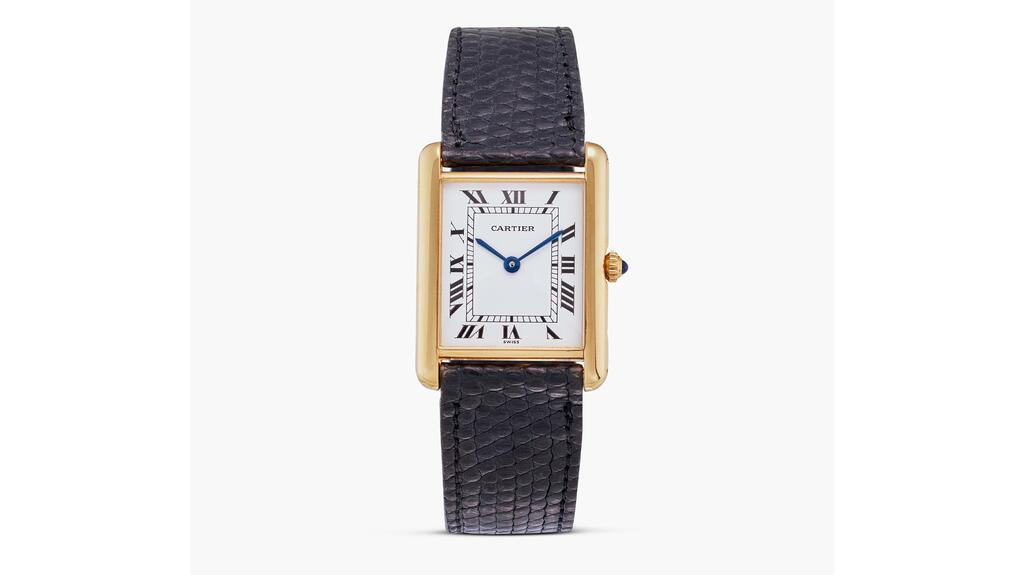 Montre Maurice Tempelsman Cartier Tank