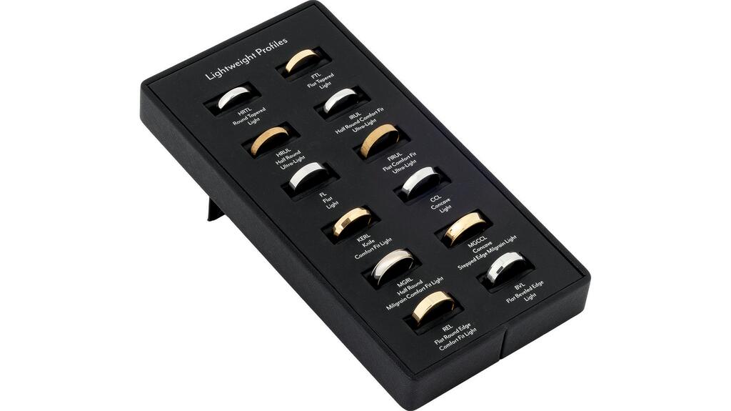Stuller a élargi son assortiment de bracelets légers et ultralégers. Bandes ultralégères légères Stuller