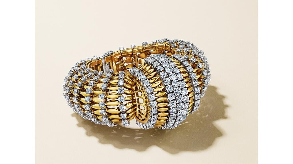 Bracelet diamant or Van Cleef & Arpels 1940