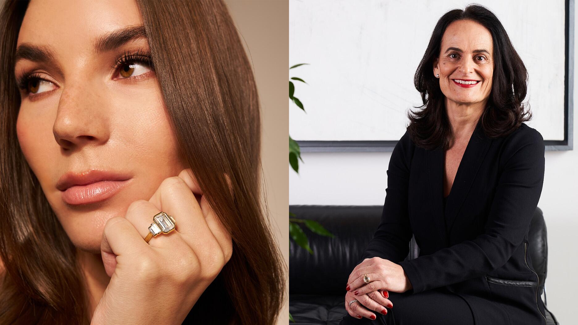 Sylvie lance une collection nuptiale « élevée » inspirée de la bague d'un créateur