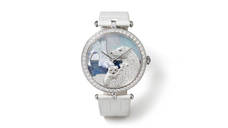 Montre ours polaire Van Cleef & Arpels