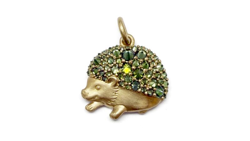 Pendentif hérisson Lauren Newton Tamsin Rasor