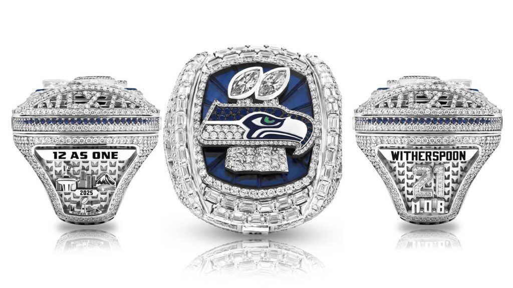 Seattle Seahawks Championship Ring by Jason of Beverly Hills