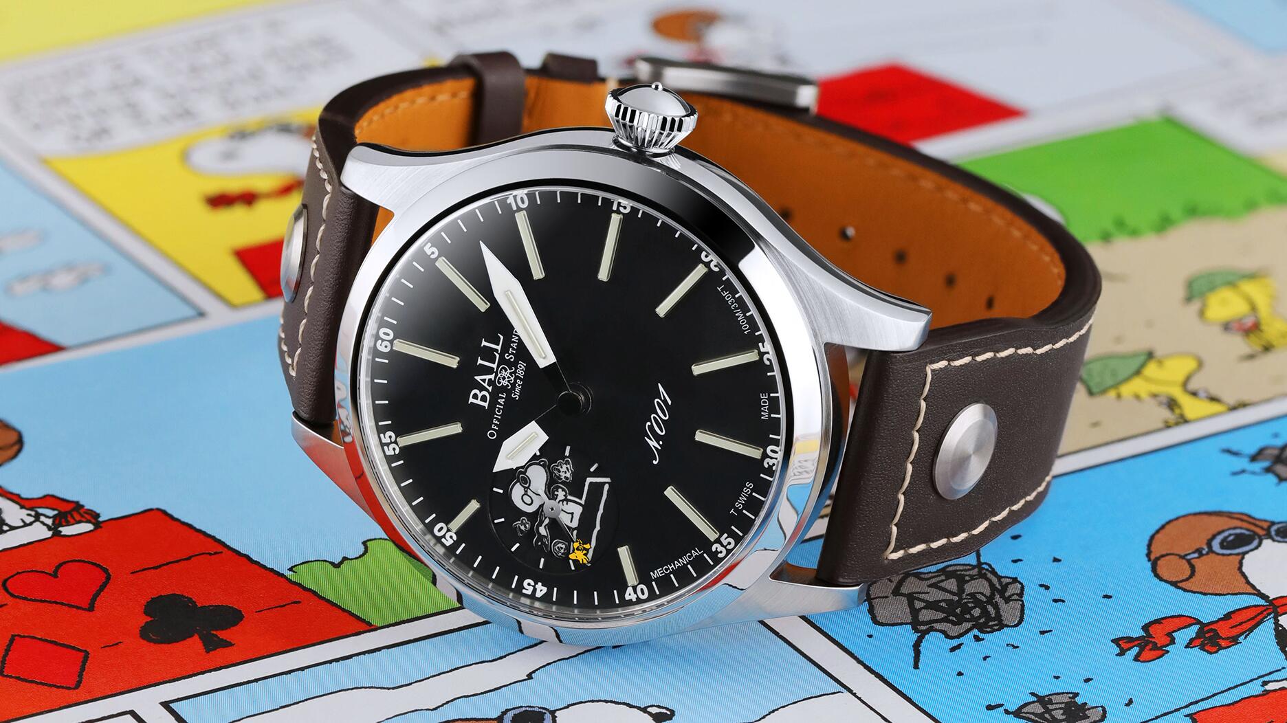 Snoopy inspire la nouvelle montre-balle « Flying Ace »
