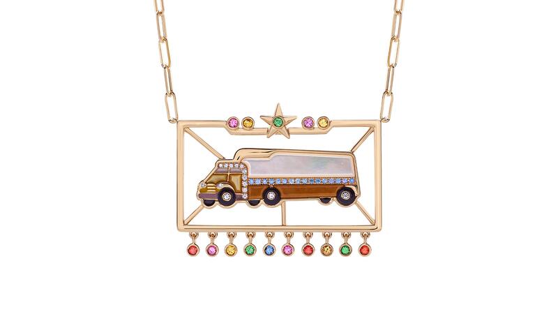 Collier route ouverte Francesca Villa